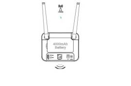 toplink 4G TD-LTE Smart Router R202 Battery 4000 m