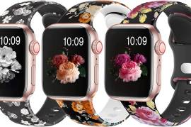 ✅Apple Watch Band Floral Strap Women სამაჯური K105