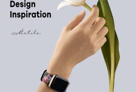 ✅Apple Watch Band Floral Strap Women სამაჯური K105