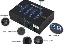 Sipolar USB 3.0 20 Port USB Hub Charging Station 