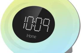 ✅iHome Color Alarm Clock Radio მაღვიძარა საათი S00