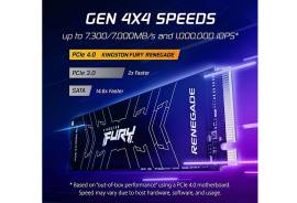 FURY 1TB PCIe Gen 4.0 NVMe M.2 Internal Gaming SSD