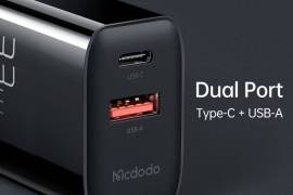 ტელეფონის დამტენი McDodo CH-0921 33W Fast Charger 