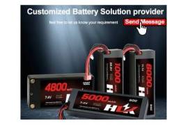 HLK 5000mAh 2s Lipo Battery 7.4V HLK 5000mAh 2s Li