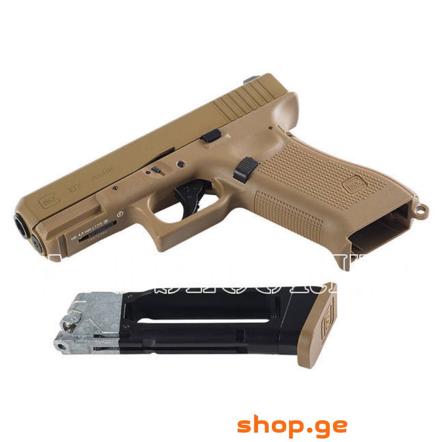 Umarex Glock 19X Gen5 Blowback USA ახალი, გაუხსნელ