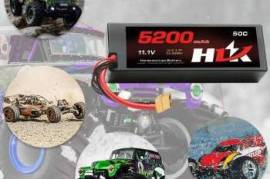 Hlk 5200Mah 11.1V 50C 3S Rc Car Lipo Battery