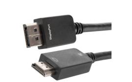 Insignia - DisplayPort to HDMI Cable - Black