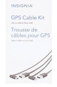 Insignia GPS Cable Kit Mini & Micro USB Cable