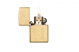 Zippo, 352B - High Polish Brass Venetian