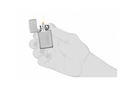 Zippo, 1652 - 1652 Slim Venetian 