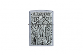 Zippo, 49298 - Saloon Skull Emblem Design