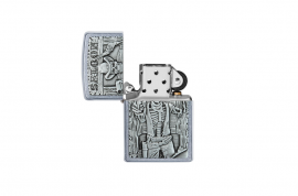 Zippo, 49298 - Saloon Skull Emblem Design