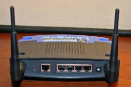 ორ–ანტენიანი Wi-Fi როუტერი Cisco Linksys WRT54G