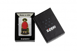 Zippo, 207-113471 - 207 Street Chrome - Fisherman Design