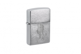 Zippo, 200-113470 - 200 Brushed Chrome - Knight in the Pa