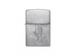 Zippo, 200-113470 - 200 Brushed Chrome - Knight in the Pa