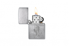 Zippo, 200-113470 - 200 Brushed Chrome - Knight in the Pa