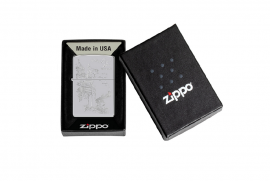 Zippo, 250-113468 - 250 HP Chrome - Old Tbilisi - Statue 