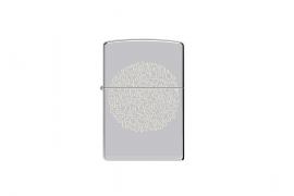 Zippo, 250-113461 - 250 HP Chrome - Georgian Alphabet Des