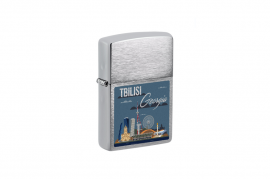 Zippo, 200-113464 - 200 Brushed Chrome - Tbilisi Design