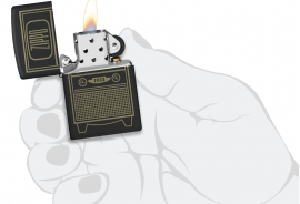 Zippo, 48619 - 218 Zippo Vintage TV Design