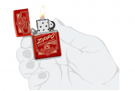 Zippo, 48620 - 49475 Zippo It Works Design