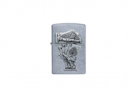 Zippo, 49536 - Dead Man's Hand Emblem