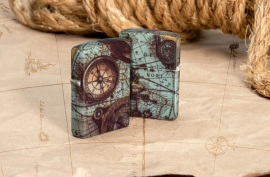 Zippo, 49916 - Compass Design