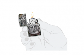 Zippo, 49434 - Pirate Coin Design