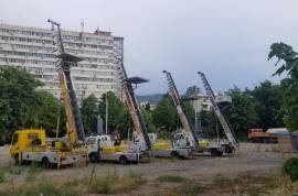 ამწე ლიფტი(ჟირაფი)(პიონერკა)კალათა