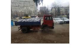 სამშენებლო მასალების მოტნა და ნარჩენების გატანა