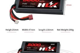 HLK 5000mAh 2s Lipo Battery 7.4V