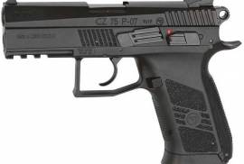 CZ 75 P-07 Duty USA ახალი, გაუხსნელი