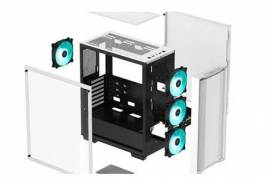 ქეისი DeepCool CC560 WH Mid-Tower 4X 120mm LED Fan