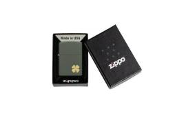 Zippo, 49796 - Four Leaf Clover Design