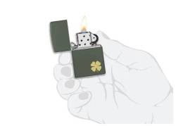 Zippo, 49796 - Four Leaf Clover Design