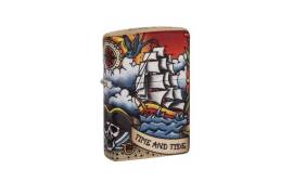 Zippo, 49532 - Nautical Tattoo Design