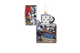 Zippo, 49532 - Nautical Tattoo Design