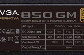 EVGA 850w GM gold 80+ კვების ბლოკი