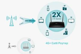 4G+ Cat6 AC1200 Wireless Dual Band Gigabit Router