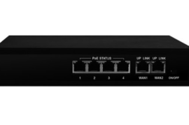 სვიჩი HT412, 6-PORT 10/100M SWITCH WITH 4-PORT POE