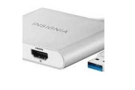 Insignia USB 3.0 to Dual HDMI with 4K, 1080P HDMI 