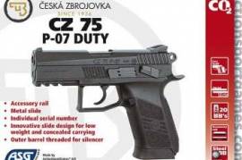 CZ 75 P-07 Duty CO2 Pistol, Blowback (პნევმატური)