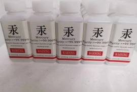 Silvery-white Metal Mercury Liquid 99.99% Min 34.5