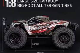 RC Truck 100KM/H+ Brushless 1/8 4wd 2x ელემენტით