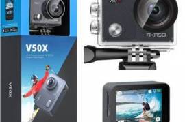 ვიდეოკამერა AKASO V50X 4K30fps WiFi Action Camera