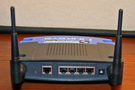 ორ-ანტენიანი Wi-Fi როუტერი Cisco Linksys WRT54GL