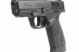 Bersa BB gun . სროლისას მოძრავი ჩამკეტით.