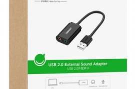 USB ხმის ბარათი US205 Ugreen Sound Card External 3