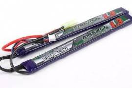 1300mah 2S 25C 50C 7.4V Lipo Battery Airsoft Აირსო